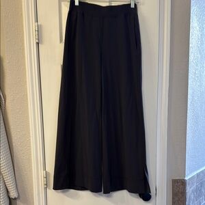 Black Wide-Leg Pants